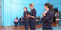 Волейболистки провели мастер-класс в Мальково