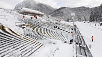 Снегопад мешает Кубку мира в Рупольдинге – мужской спринт перенесен