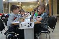 Малыши сражались в шахматы за путевки в Кострому