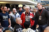 Пресс-конференция, посвящённая организации международного турнира по боям без правил «Кубок Западной Сибири». 31 января 2014 года