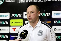 Главный тренер мини-футбольного клуба «Тюмень» Денис Абышев: «Могли победить и в основное время, но здорово сыграла «Синара»